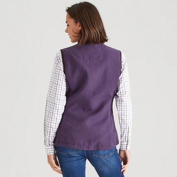 Monarch ladies gilet in Nightshade