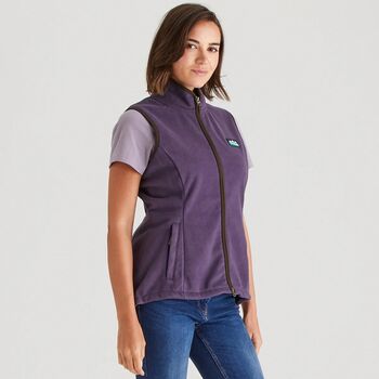 Kodiak ladies gilet in Nightshade