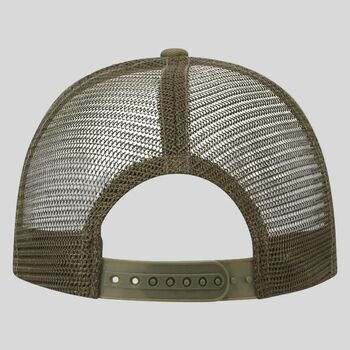 Casquette signature trucker teak
