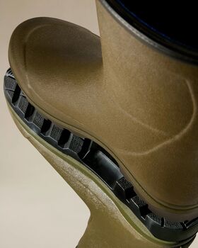 Country cross chameau green neoprene lining men short boots
