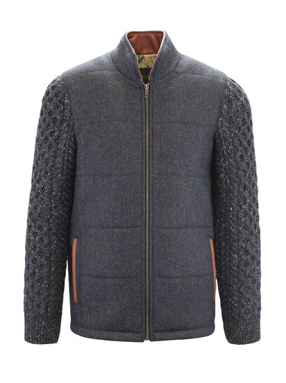 Grey charcoal Shackleton jacket