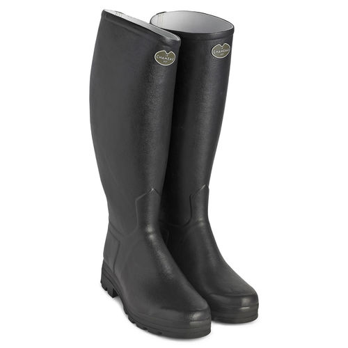 Bottes SAINT HUBERT noires homme