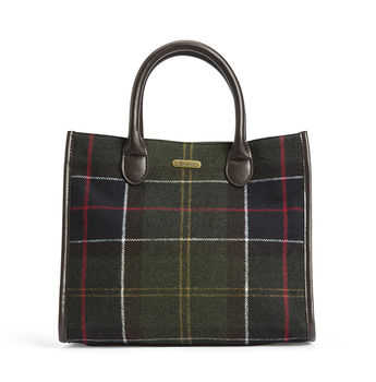 Barrhill tartan tote bag