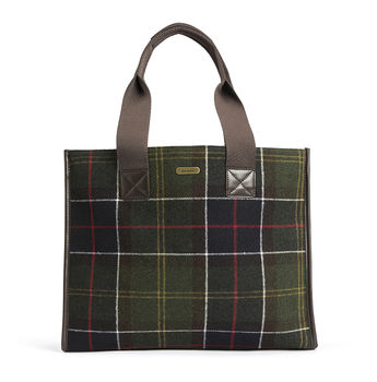 Turnberry tartan tote bag