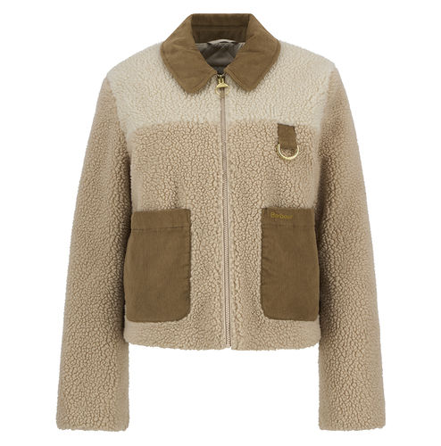 Veste polaire femme Malena natural écru