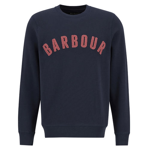 Sweat prep crew navy pink