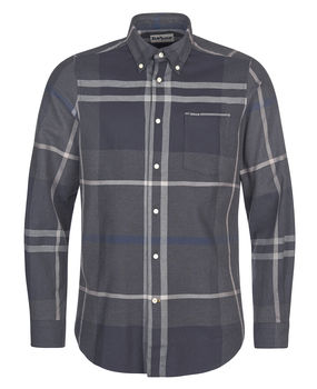 Dunoon tailored graphite shirt