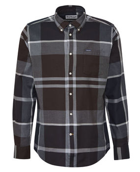 Dunoon tailored midnight oak shirt