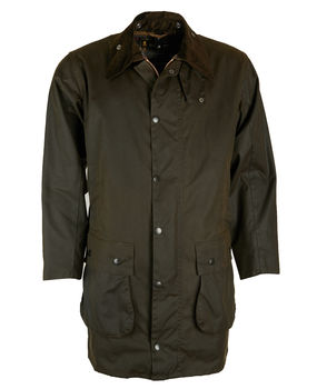 Northumbria classic olive wax jacket