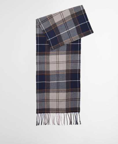 Echarpe Galingale grey midnight tartan