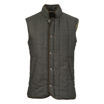 Gilet tweed matelassé willow