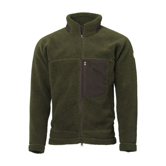 Teddy sherpa olive fleece