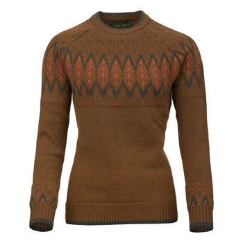 Pull jacquard trondheim femme
