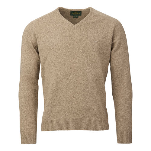 Pull trent lambswool col V 5 coloris