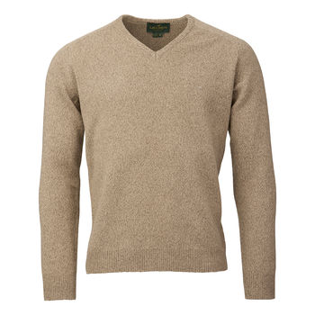 Trent V neck lambswool knitwear 5 colors