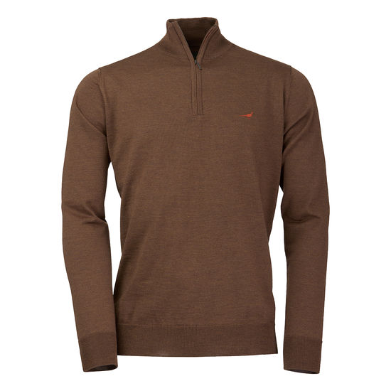Pull mérino norfolk 1/4 ZIP 5 coloris 2025