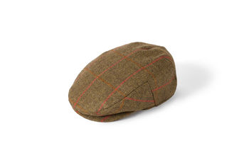 Casquette waterproof tweed lovat 485