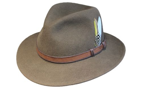 Chapeau Traveller Vitafelt winter pine