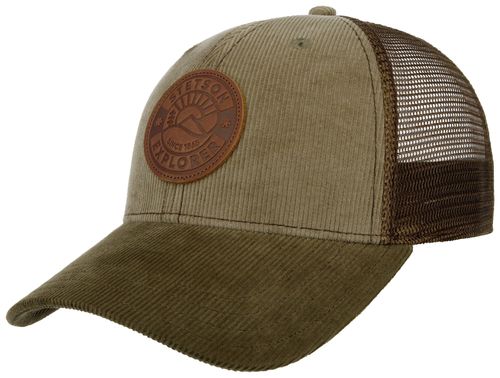 Casquette baseball leather patch