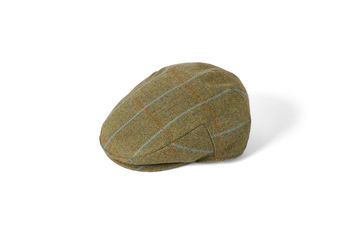 Casquette waterproof tweed lovat 486