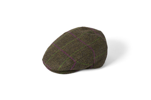 Casquette waterproof tweed lovat 488