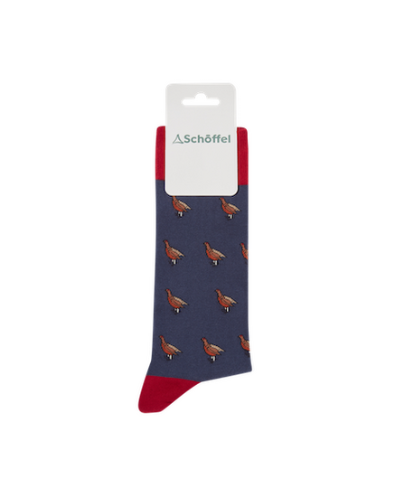 Chaussettes Grouse vintage navy