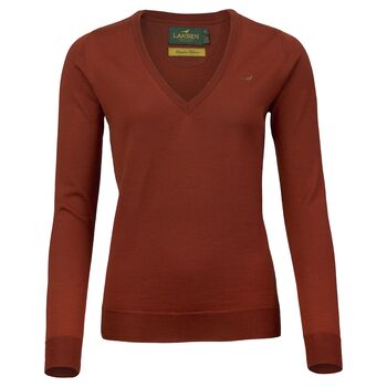 Camilla merino V neck ladies knitwear 5 colors 2025