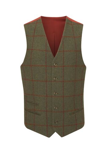 Compton reed lined back waistcoat