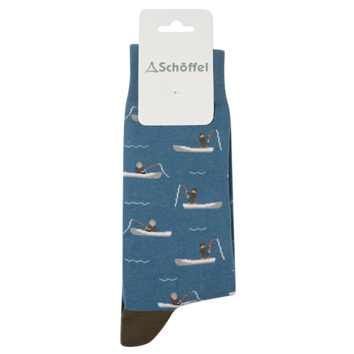 Chaussettes blue fishing Boat