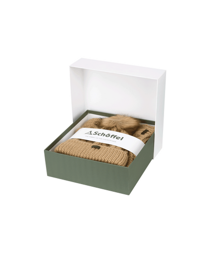 Coffret bonnet et écharpe Bakewell Oat