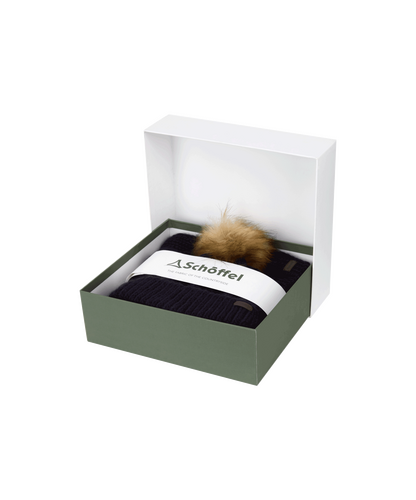 Coffret bonnet et écharpe Bakewell Navy