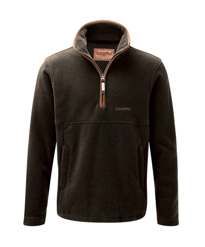 Polaire 1/4 zip Berkeley dark olive