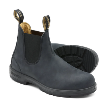 Classic Chelsea Boots rustic black