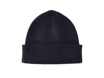Barra navy mix kid beanie