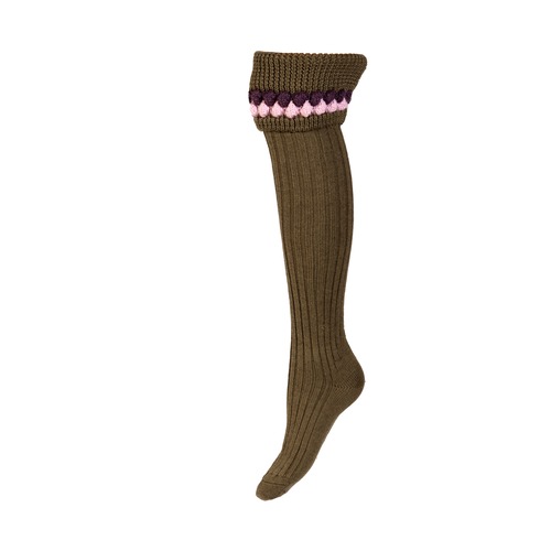 Chaussettes Lady Strathie dk olive
