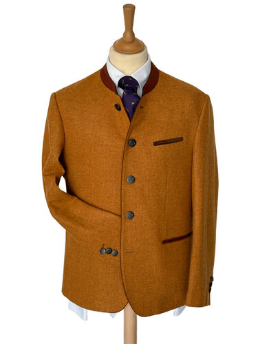 Veste autrichienne Murau mérinos ocker