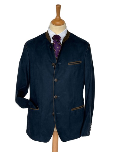 Veste autrichienne Aurach amaretta bleu foncé