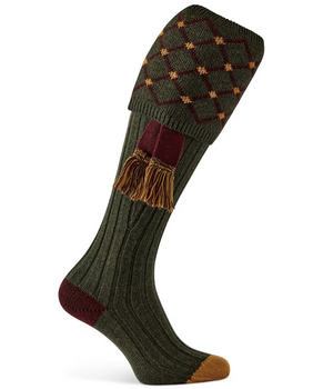 Hunter Regent breeks socks with garters