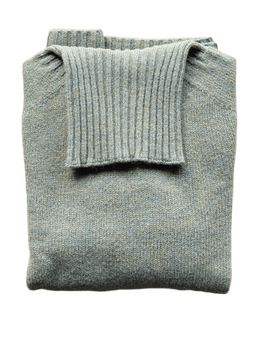 Turtleneck lichen sweater