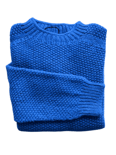 Pull col rond point de riz noss