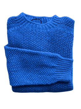 Pull col rond point de riz noss