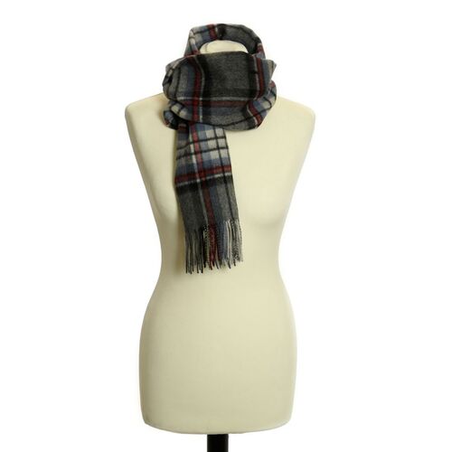 Echarpe tartan Grey Stewart