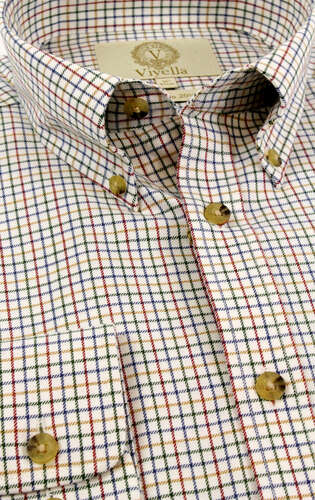 B/D plum mini tattersall shirt