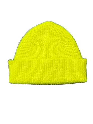 Bonnet Barra neon yellow enfant