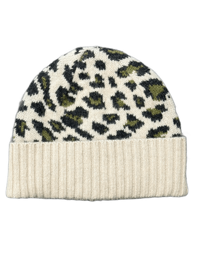 Bonnet léopard natural