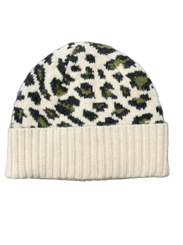 Bonnet léopard natural