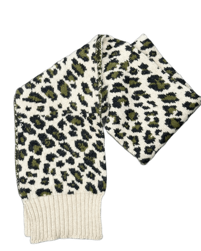 Echarpe léopard natural