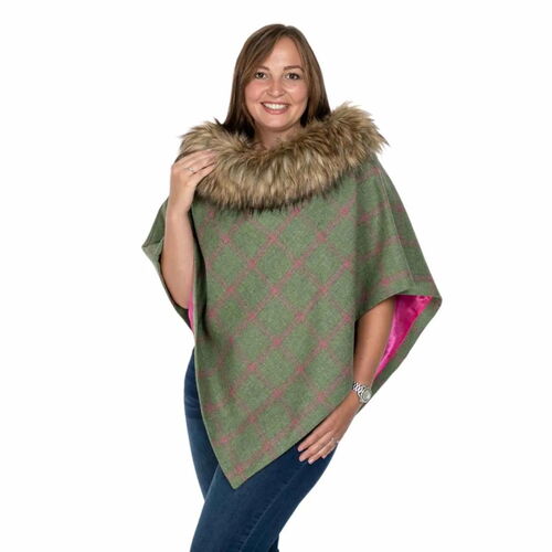 Celeste tweed ladies cape
