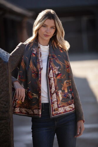 Echarpe Georges & friends charcoal classic