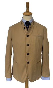 Veste autrichienne Belford coton camel
